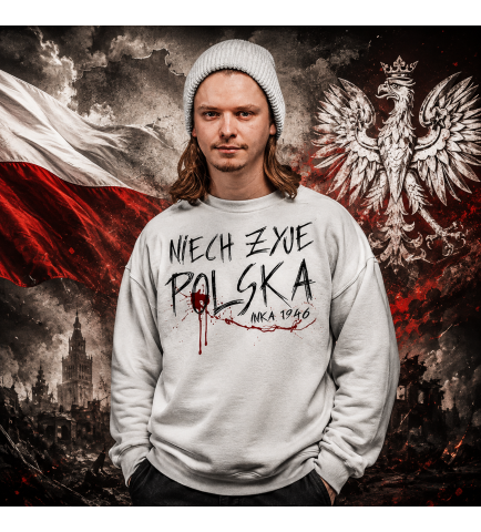 Bluza NIECH ŻYJE POLSKA